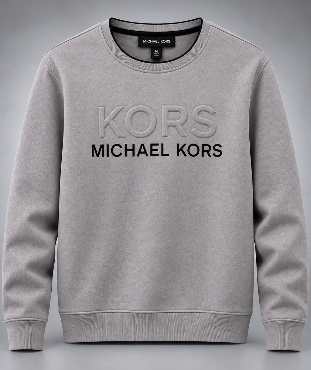 Michael Kors gray/concrete sweatshirt: