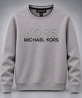 Michael Kors gray/concrete sweatshirt: