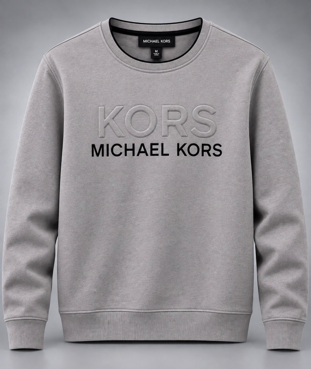Michael Kors gray/concrete sweatshirt:
