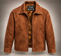 Outlander by Craft + Flow Tan Suede Zip Jacket