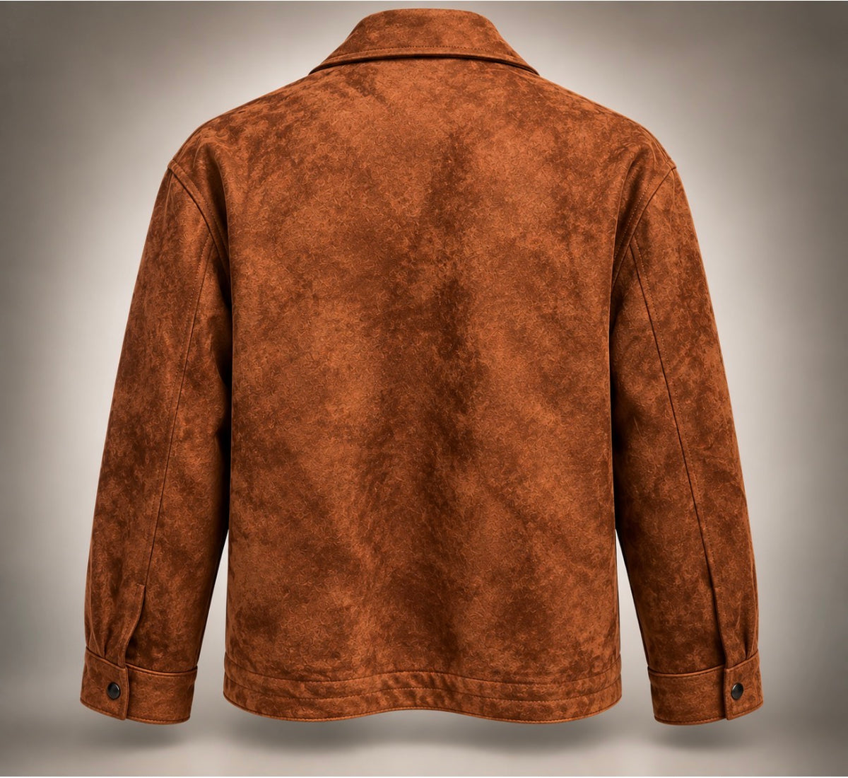 Outlander by Craft + Flow Tan Suede Zip Jacket