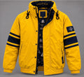 Nautica Vintage Mustard & Navy Bomber Jacket