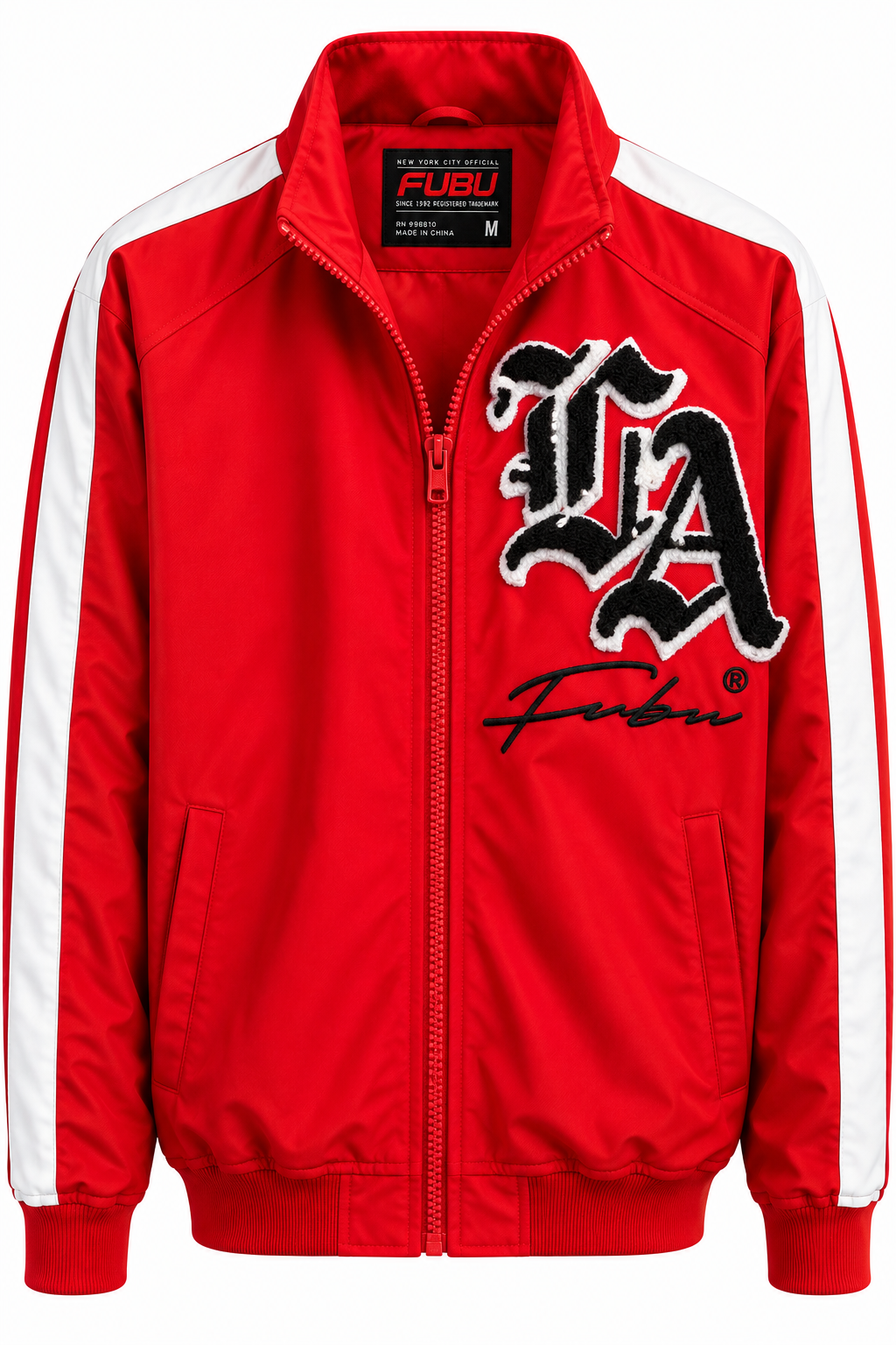 FUBU Los Angeles Iconic Track Jacket – Red
