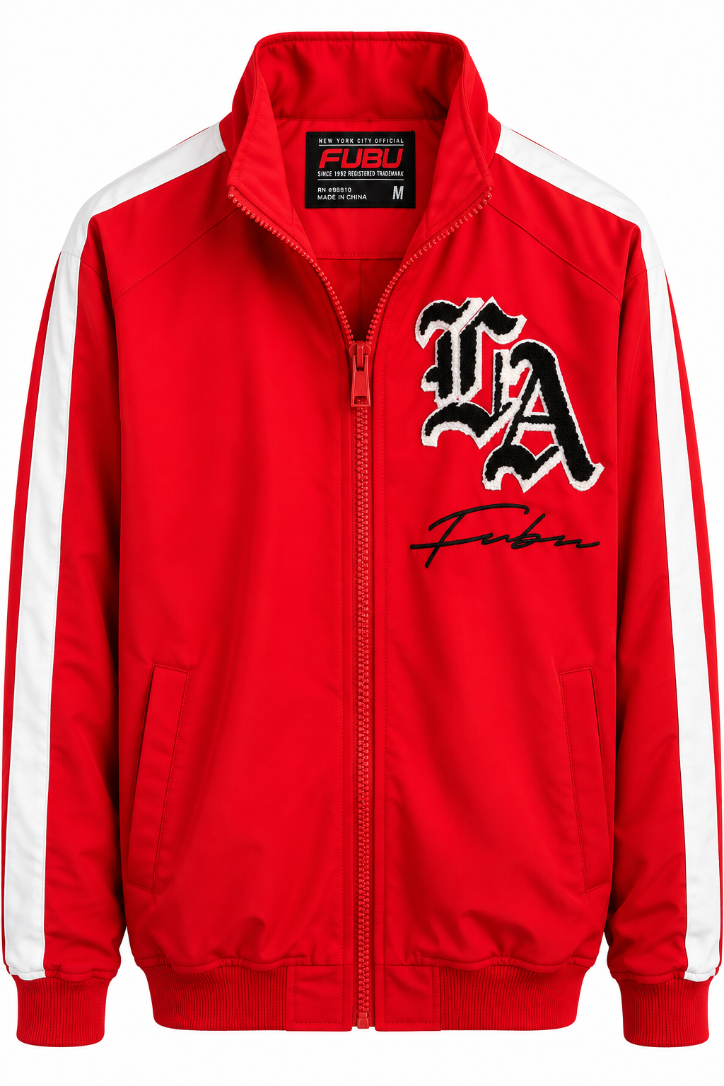 FUBU Los Angeles Iconic Track Jacket – Red