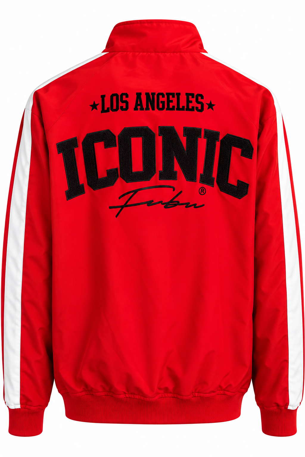 FUBU Los Angeles Iconic Track Jacket – Red